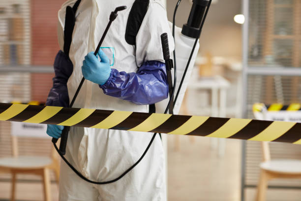 Professional Biohazard technician working in Lawrence Township, NJ